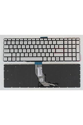 Hp 15s-EQ0007nt 3H924EA Notebook Klavyesi (Silver-Gri TR)