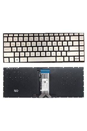 Hp 14s-FQ0020nt 26M26EA Notebook Klavyesi (Silver-Gri TR) ışıklı