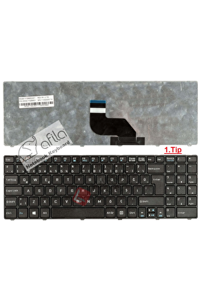 TH-Casper Nirvana A15 Serisi Notebook Klavyesi - Siyah TR ( Casper H36 ile Uyumludur )**