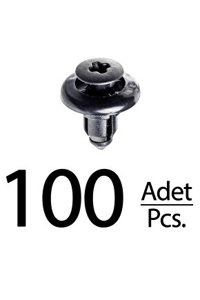 Toyota Avalon Camry Celica Solara için Bagaj Klips - 100 Adet