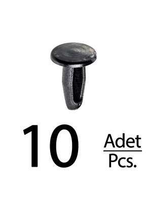 Mazda Nissan Maxima Pick-up Sentra Skyline Subaru için Tampon Klips - 10 Adet