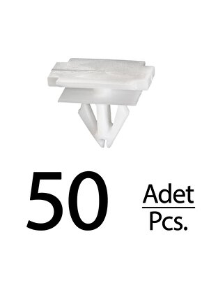 Opel Mokka Crossland Cadillac Chevrolet Buick GMC için Çamurluk Klips - 50 Adet