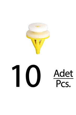 Renault için Döşeme Klips- 10 Adet