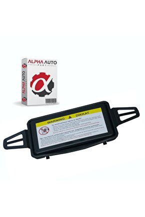 Mercedes E Class W210,W211 için Güneşlik Ayna Kapak Siyah