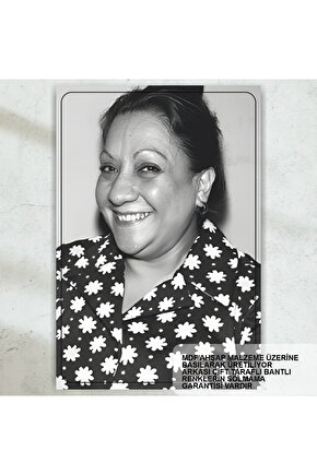 adile naşit yeşilçam türk sineması siyah beyaz tablo retro ahşap poster