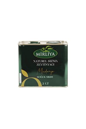 Naturel Sızma Zeytinyağı 2 Lt Teneke