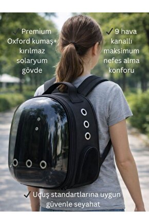 VG Premium Kedi Ve Köpek Taşıma Çantası