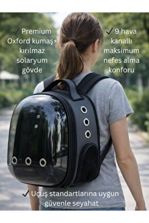VG Premium Kedi Ve Köpek Taşıma Çantası