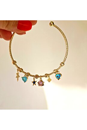 Gold Charm Bileklik