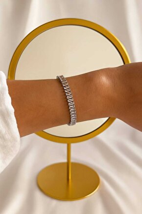 Zirkon Taş Su Yolu Bileklik