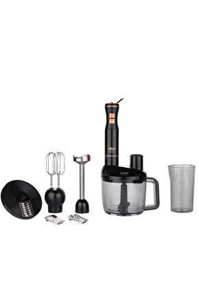 Kendo Pro El Blender Seti Siyah&Bakır