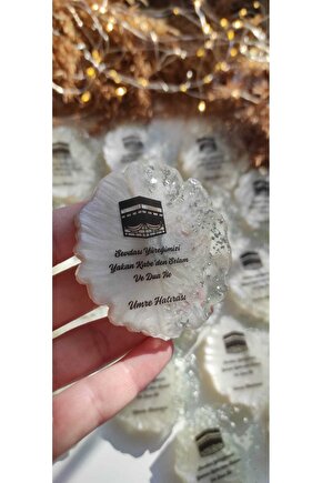 BİRGÜLCE 10 Adet Kabe Umre Hediyelik Magnet Özel Tasarım Hatıra Hediyelik