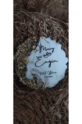 Epoksi Magnet 15 Adet Söz Nişan Kına Nikah Özel Gün Hatıra Hediyelik