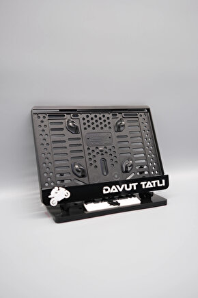 EVRİM RACING MODEL KİŞİYE ÖZEL İSİMLİ PLEKSİ MOTOR PLAKALIĞI