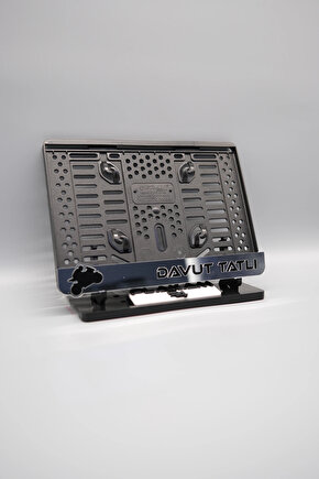 RACING GÜMÜŞ KİŞİYE ÖZEL İSİMLİ PLEKSİ MOTOR PLAKALIĞI