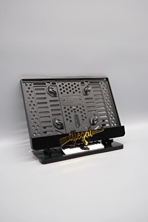 İLLEGAL KELEŞ GOLD PLEKSİ MOTOR PLAKALIĞI