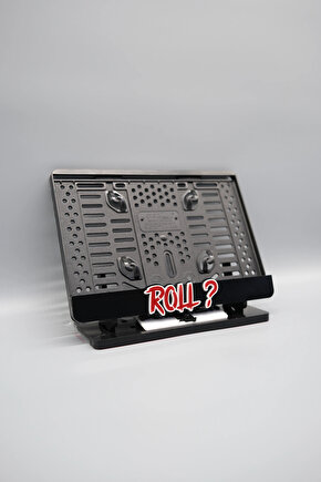 ROLL? 3D KABARTMALI PLEKSİ MOTOR PLAKALIĞI