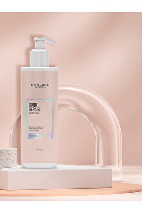 Bond Repair Restorative Aşırı Yıpranmış Saçlar Için Onarıcı Şampuan 400 ml Level Mod