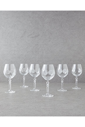Lucienne Kristalin 6lı Kadeh 530 ml Şeffaf