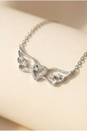 Kalpli Melek Kanadı Kolye