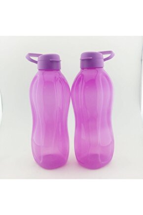 Eko Şişe 2 Lt - Mor Ikili Set