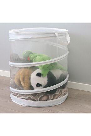 Çamaşır Sepeti Oyuncak Sepeti 79 Lt 9 Kg Kapasiteli Çap: 45 Cm Yükseklik: 50 Cm