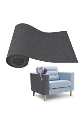 Kedi Tırmalama Halısı Yapışkanlı Her Yüzeye Uygulanabilir Kesilebilir Mobilya Koruyucu Mat (40X50)
