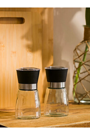 LCW Renksiz Cam Tuzluk ve Biberlik 13 Cm