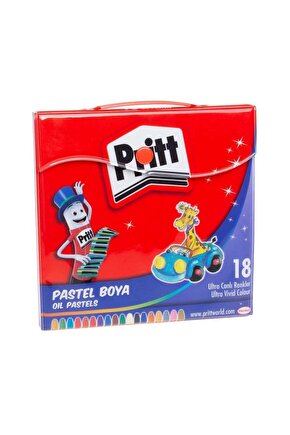 18 Renk Çantalı Pastel Boya 1048063 Kategori: Pastel Boya