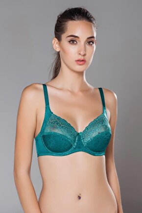 Kadın Yeşil Minimizer Toparlayıcı Sütyen 2114