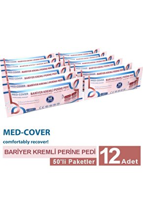 Bariyer Kremli Perine Bölgesi Temizleme Pedimendili 50li - 12 Adet