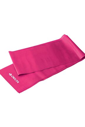 Pilates Bandı Orta Sert 120 x 15 cm Egzersiz Direnç Lastiği (Uç Kısmı Açık)