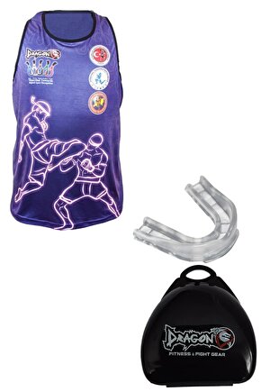 Muay Thai Atlet Ve Profesyonel Kutulu Dişlik Set