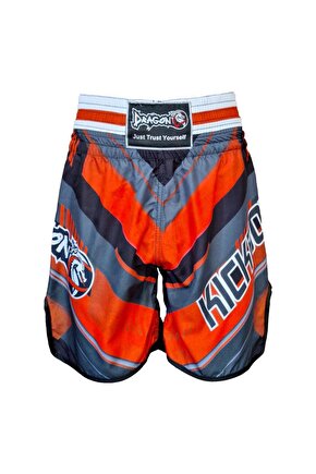 KB244 Kick Boks Şortu Kick Boxing Antrenman Şortu Dijital Baskılı Şort