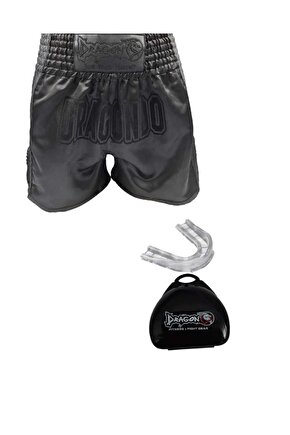 Sporcu Dişliği ve Mt3025 Muay Thai Şort 2 li Set
