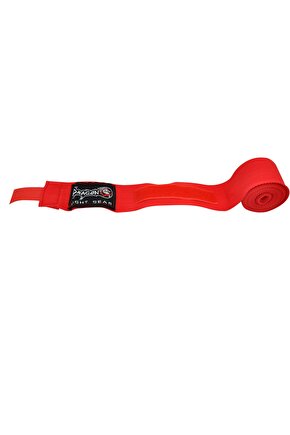 Boks Bandaj Kick Boks Ve Muay Thai 5 Metre Kırmızı Renk Bandaj