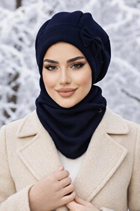 Lacivert Tesettür Bere Etol Takım