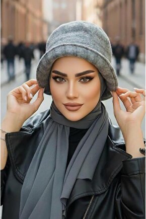 Füme Vintage Şapka