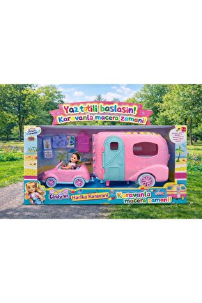 Cindynin Harika Karavanı Oyuncak Seti, Kız Çocuk Oyuncağı
