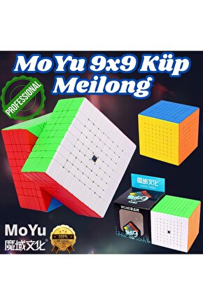 Orijinal MoYu Meilong 9x9 Küp - Moyu Speed Cube - Moyu 9x9 Zeka Küpü - Zeka Küpü - Rubik Küp