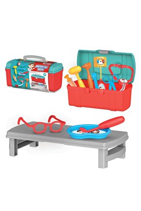 Candy & Ken Medikal Çanta - Doktor Çantası - Doktor Seti - Hasta Oyuncakları