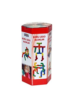 Hc1018 Boru Yapı Blokları 72 Parça -halitcan Oyuncak