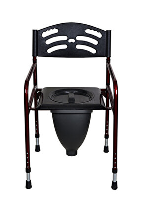 Seyyar Katlanabilir Hasta Yaşlı Engelli Alaturka Tuvalet Banyo Sandalyesi Taşınabilir Wc li Oturak