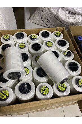 Sanayi Dikiş Ipliği Kutu 50 Ad Renk Beyaz