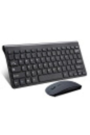 Technopc Ultrapad UP10.SI36LA 10.1 Tablet Uyumlu Kablosuz Taşınabilir Q Klavye Ve Mouse Set Siyah