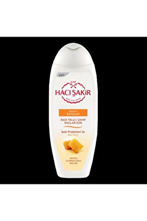 HACI ŞAKİR 12 ADET HACİM VEREN 2 Sİ 1 ARADA DOĞAL BAL VE İPEK PROTEİNİ ÖZÜ 500 ML İNCE VE ZAYIFTELLİ
