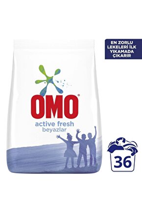Matik Active Fresh Beyazlar için Toz Çamaşır Deterjanı 5500 G