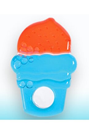 Diş Halkası Sulu Kod T 083 Altı Kırmızı Ustu Mavi Renk 1 Adet