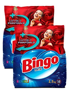 BİNGO MATİK KONSANTRE RENKLİ 1,5KG ( 2 ADET )