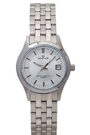 KLASİK GÜMÜŞ KADIN KOL SAATİ NC21-390335-ASM